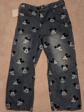 Women's Mickey Mouse Face Expressions Jeans